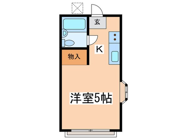 メゾンエルジェの物件間取画像